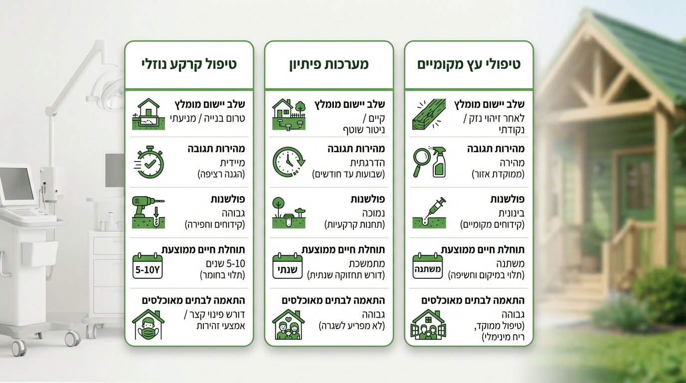 מחסום טרמיטים לבית: המדריך המלא למניעה והגנה מפני טרמיטים