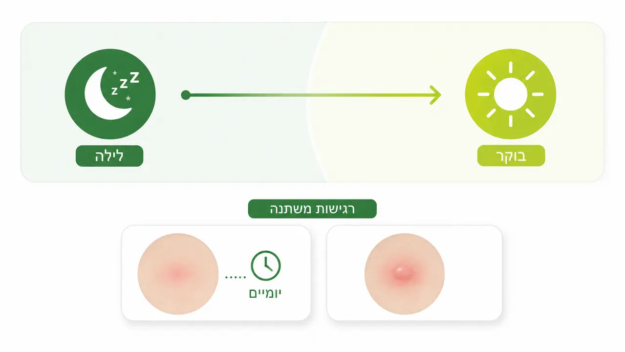 תוך כמה זמן מתחיל הגרד ולמה רק בבוקר