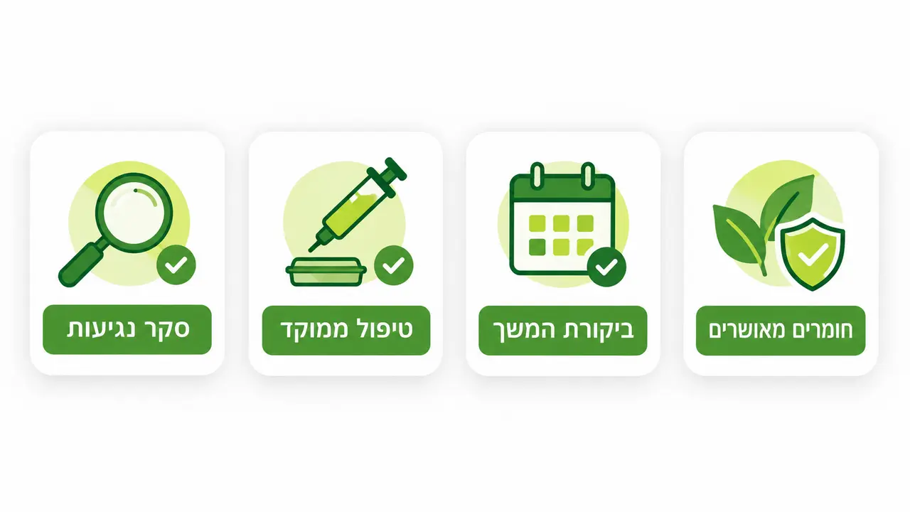 מתי חייבים להזמין מדביר, ומה כדאי לבקש ממנו?