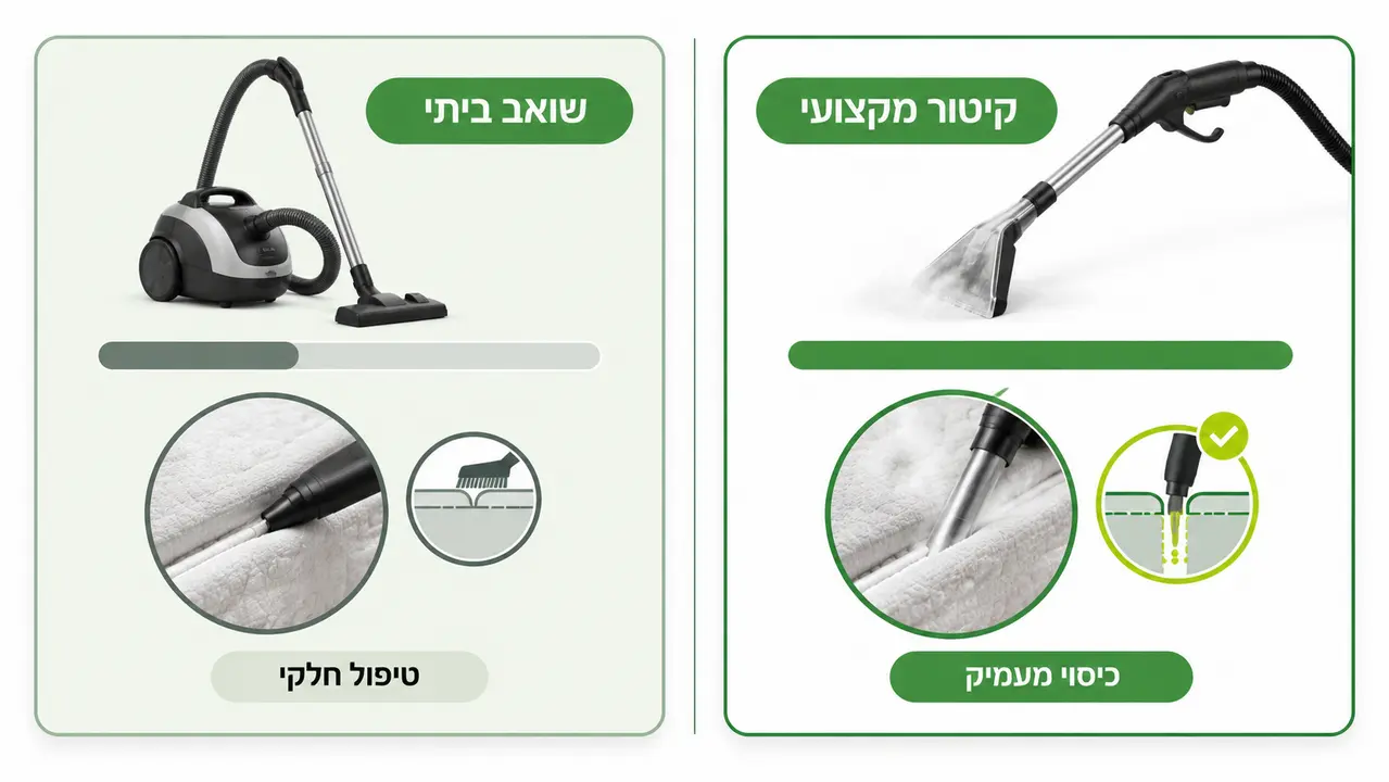 שואב אבק וקיטור ביתי: עד כמה זה מקדם אותכם